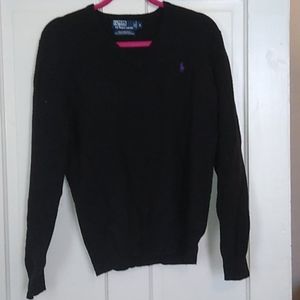 Polo by Ralph Lauren Lambs Wool V-Neck Sweater